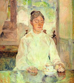 亨利 德 土魯斯 羅特列尅 Portrait of Comtesse Adele-Zoe de Toulouse-Lautrec ,The Artist's Mothe 亨利 德 土魯斯 羅特列尅 Portrait of Comtesse Adele-Zoe de Toulouse-Lautrec ,The Artist's Mothe